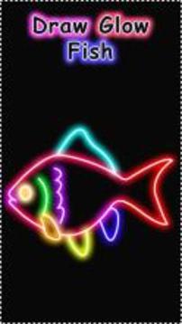 Learn To Draw Glow Fish游戏截图2