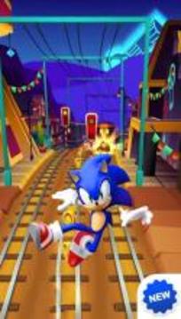 Subway Sonic Run Game游戲截圖2