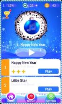 Magic Piano Tiles Christmas Music游戲截圖1