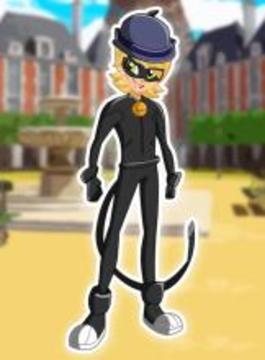 Dress Up Cat noir Miraculous Ladybug Fashion Style游戲截圖3