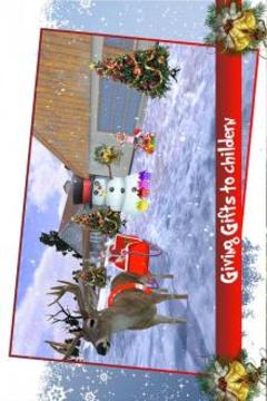Crazy Santa Gift Cart Simulator游戲截圖1