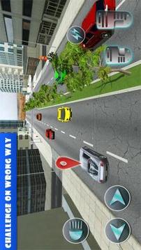 城市公路交通速度賽車手漂移倦怠 3d 2017游戲截圖4