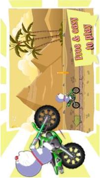 Doramon motorbike hill race climbing游戲截圖4