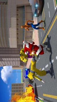 Christmas Santa Hero Dude Super Grand City Mission游戲截圖3