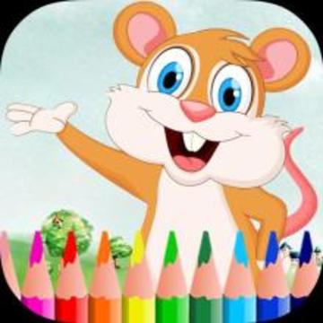 Coloring Hamster游戏截图3