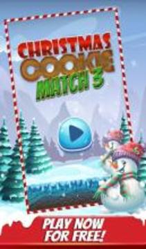 Christmas Cookie Match 3游戲截圖4
