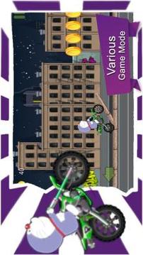 Doramon motorbike hill race climbing游戲截圖2