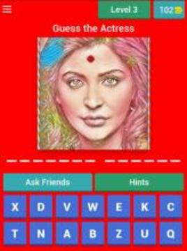 Guess the Bollywood Actress游戲截圖3