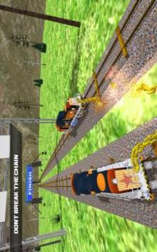 Chained Trains - Impossible Tracks 3D游戲截圖3