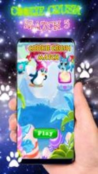 Cookie Crush Mania Match 3游戲截圖1