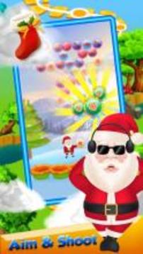 Santa Bubble Shooter - Christmas Candy fun游戲截圖1