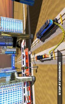 Chained Trains - Impossible Tracks 3D游戲截圖1