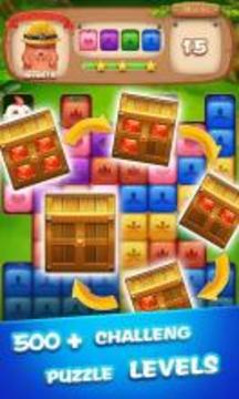 Fruit Block Boom - Puzzle Crush Legend游戲截圖3