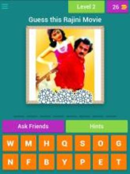 Superstar Rajini Movie Quiz游戲截圖4