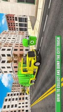 City Garbage Truck Simulator 2018游戲截圖2