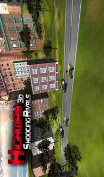 Highway Shooting Rivals 3D游戲截圖3