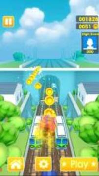 Subway Santa Claus Run游戲截圖4
