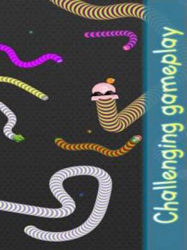 Slither Worm.IO Dash Mask 2 - Viper & Snake Eater游戲截圖3