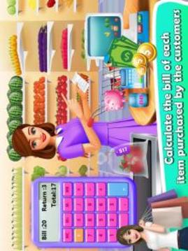 Supermarket Cashier Game: Fun Grocery Shopping游戲截圖1