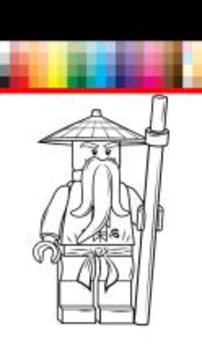 Coloring Ninj Go游戲截圖3