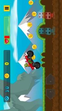 Zombie Road Hill Racing Climb游戲截圖1