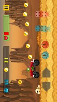 Zombie Road Hill Racing Climb游戲截圖2