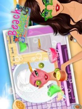 Beach Makeup Salon游戲截圖4