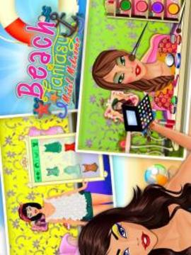 Beach Makeup Salon游戲截圖5