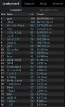 Idle Count - A Competitive Idle Game游戲截圖3