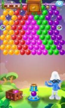Bubble Shooter-Smurf Bulls 2018游戲截圖4