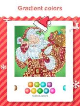Colorfeel: Christmas Coloring Book游戲截圖3