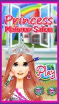 Princess Makeup Salon 2018游戲截圖4