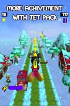 Rush Mickey Christmas Runner ; Subway Surf Game游戲截圖4