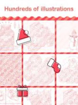 Colorfeel: Christmas Coloring Book游戲截圖2