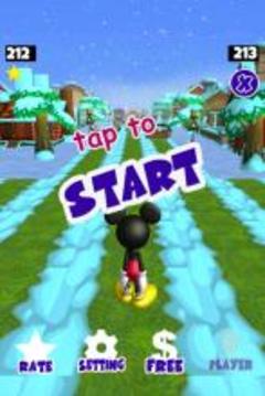 Rush Mickey Christmas Runner ; Subway Surf Game游戲截圖1
