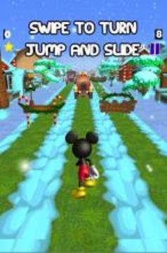 Rush Mickey Christmas Runner ; Subway Surf Game游戲截圖2