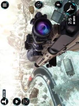 Snow Mountain Army War: Sniper Best Game游戲截圖5