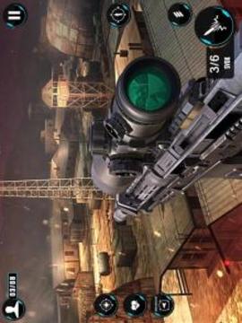 Snow Mountain Army War: Sniper Best Game游戲截圖3