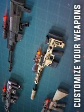 Snow Mountain Army War: Sniper Best Game游戲截圖4