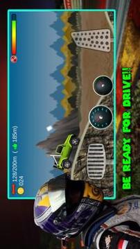 Monster Jumping Truck - Racing游戲截圖2