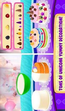 Unicorn Food Party Cake & Ice Cream Slushy游戲截圖3