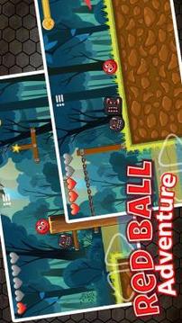 Red Ball Adventure - Ball Bounce Game游戲截圖4