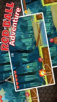 Red Ball Adventure - Ball Bounce Game游戲截圖1