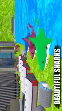 Angry Shark Attack 2018 - Zombie Hungry Games游戲截圖4