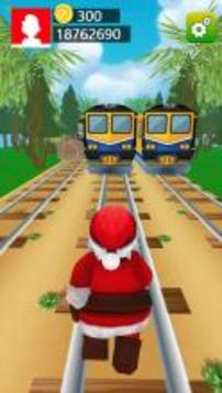 Santa Claus Jetpack Subway游戲截圖1