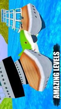 Angry Shark Attack 2018 - Zombie Hungry Games游戲截圖3