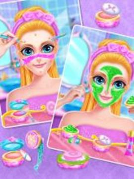 Crazy Flower Girl Makeup and Dressup Salon游戲截圖4