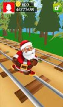Santa Claus Jetpack Subway游戲截圖4