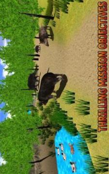 野生動物狩獵叢林冒險游戲截圖5