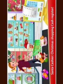 Santa Cashier: Christmas Shopping Cash Register游戲截圖2